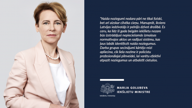 Iekšlietu ministre Marija Golubeva