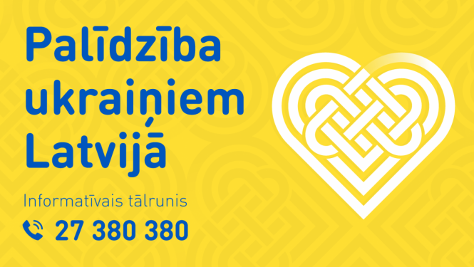 Palīdzības tālrunis ukraiņiem Latvijā