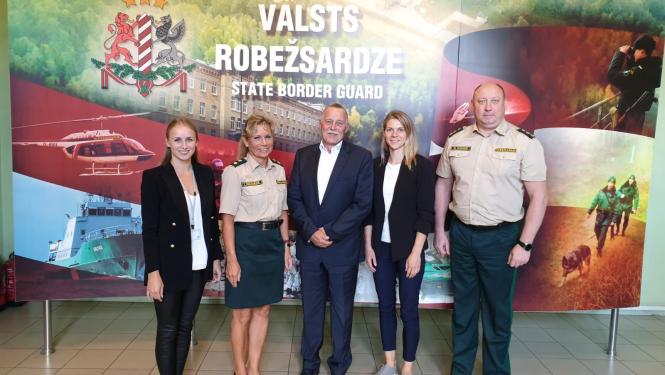 Tikšanās ar Vācijas federālo virsnieku