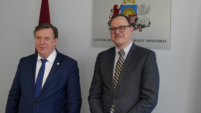 Latvijas iekšlietu ministrs tiekas ar Igaunijas iekšlietu ministru