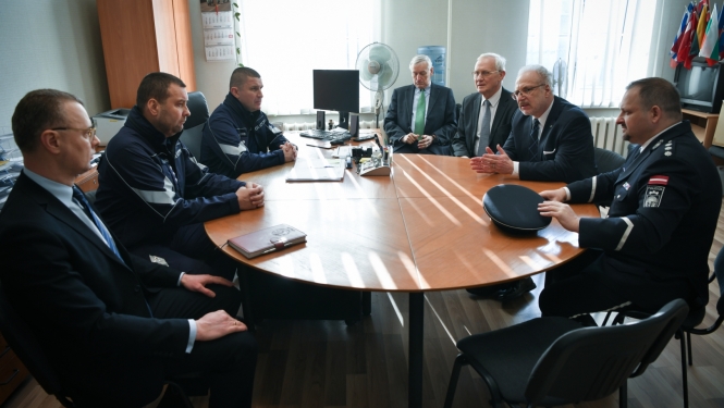 Valsts prezidenta vizīte Valsts policijā