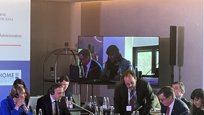 Iekšlietu ministrs konferencē Grieķijā