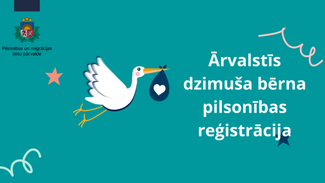 Ārvalstīs dzimuša bērna pilsonības reģistrēšana