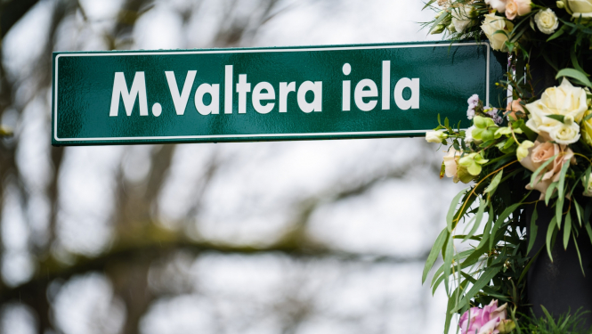 Miķeļa Valtera iela Liepājā