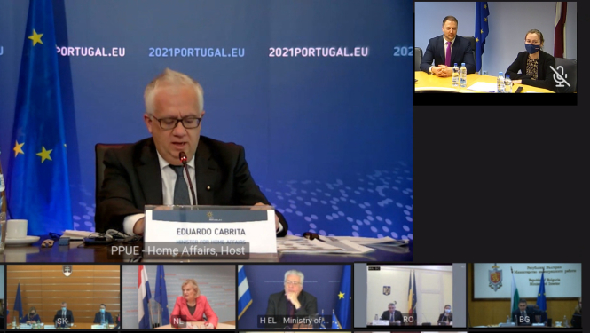 Iekšlietu ministrs piedalās Eiropas Savienības sanāksmē