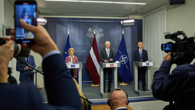 Preses konference Ministru kabinetā