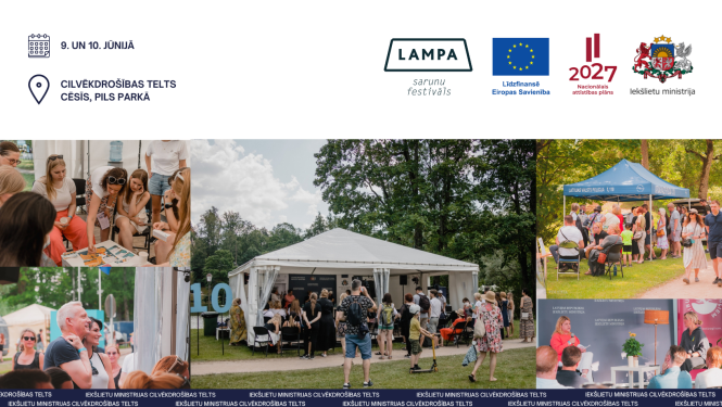 Iekšlietu nozares dalība sarunu festivālā LAMPA