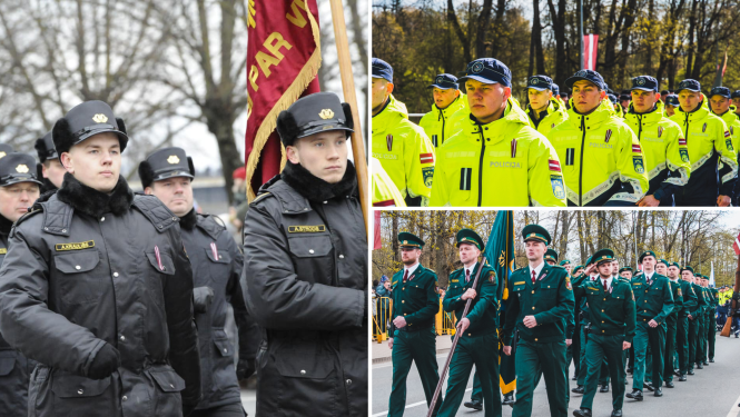 Iekšlietu nozares koledžu kadeti