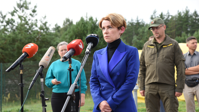 Iekšlietu ministre Marija Golubeva