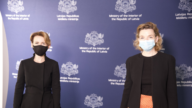 Tikšanās ar Francijas vēstnieci Latvijā