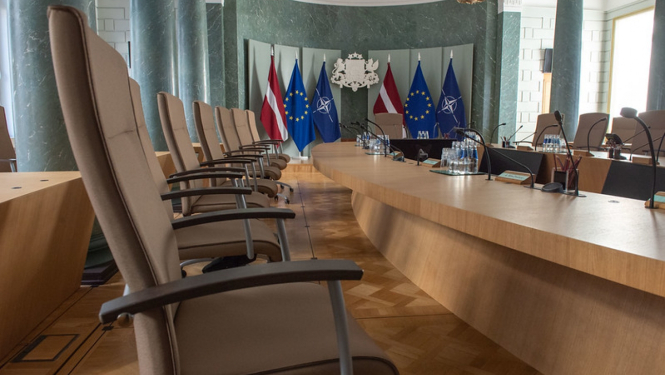 Ministru kabienta sēžu zāle