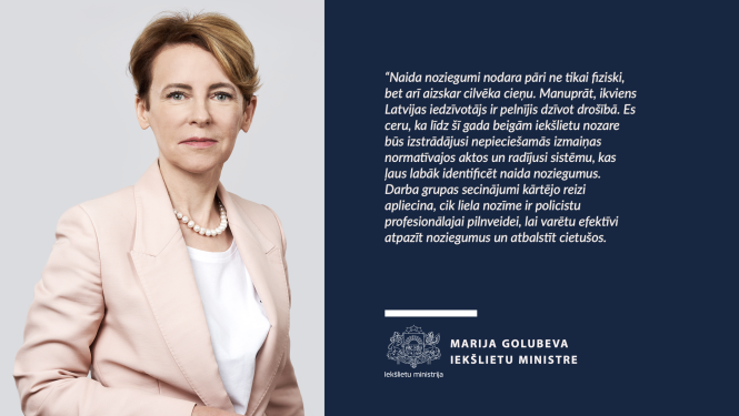 Iekšlietu ministre Marija Golubeva