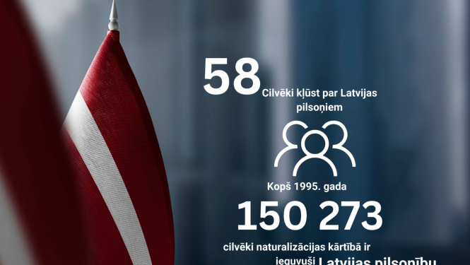 Latvijas karodziņi uz galda