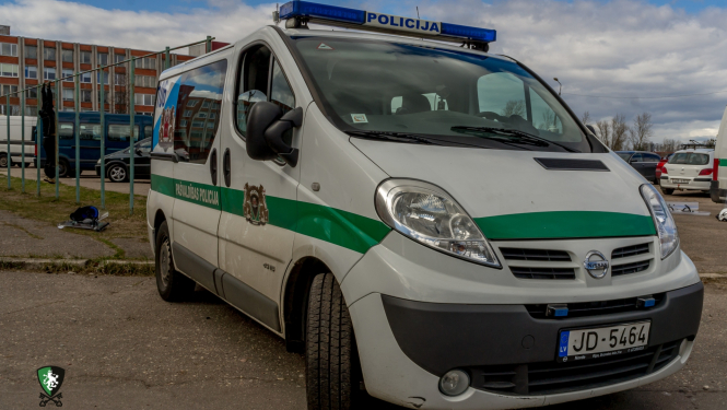 Rīgas pašvaldības policijas auto