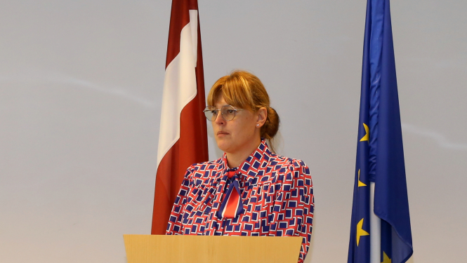 Parlamentārā sekretāre Signe Bole