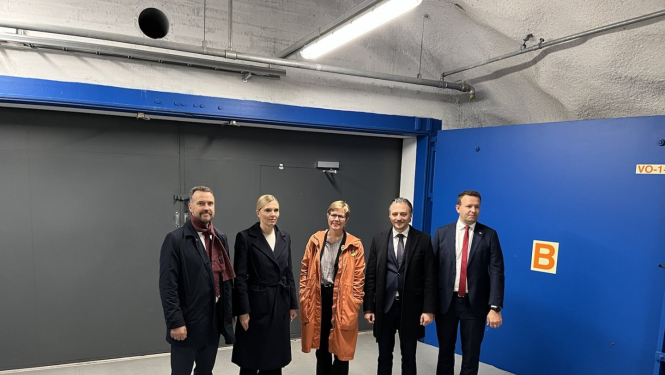 Iekšlietu ministrs K.Eklons sanāksmē Helsinkos