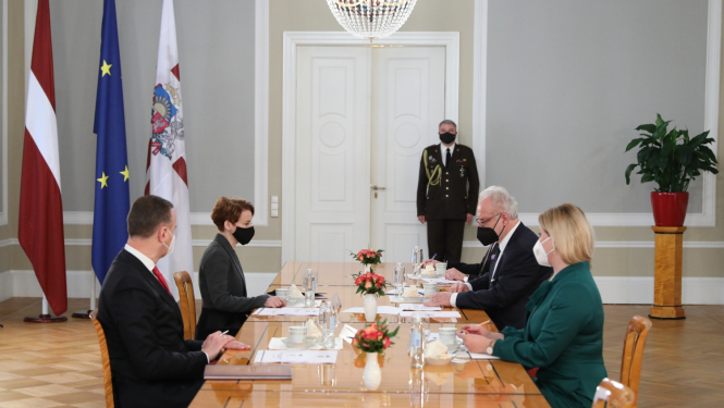 Tikšanās ar Valsts prezidentu