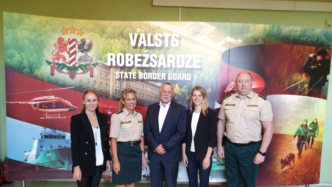 Tikšanās ar Vācijas federālo virsnieku