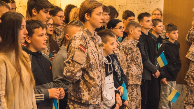 bērni no Ukrainas iekšelepās