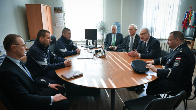 Valsts prezidenta vizīte Valsts policijā