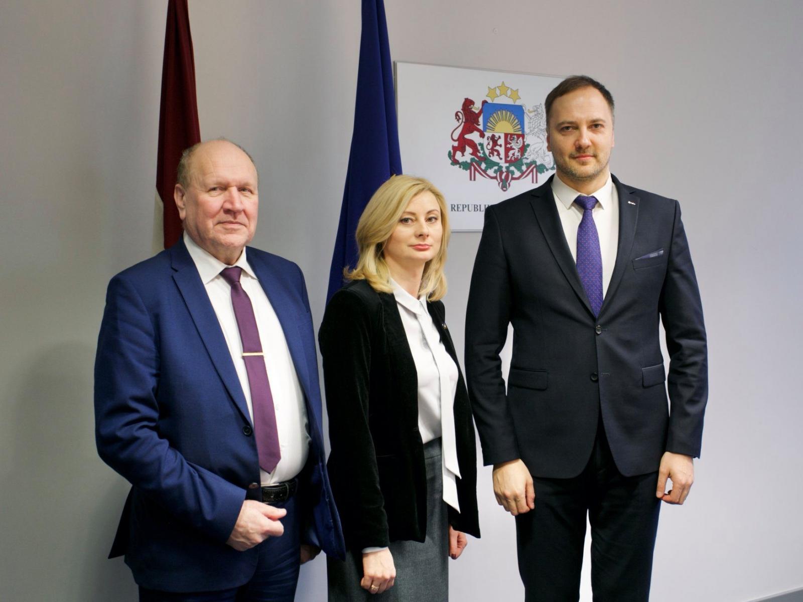 Baltijas valstu ministri