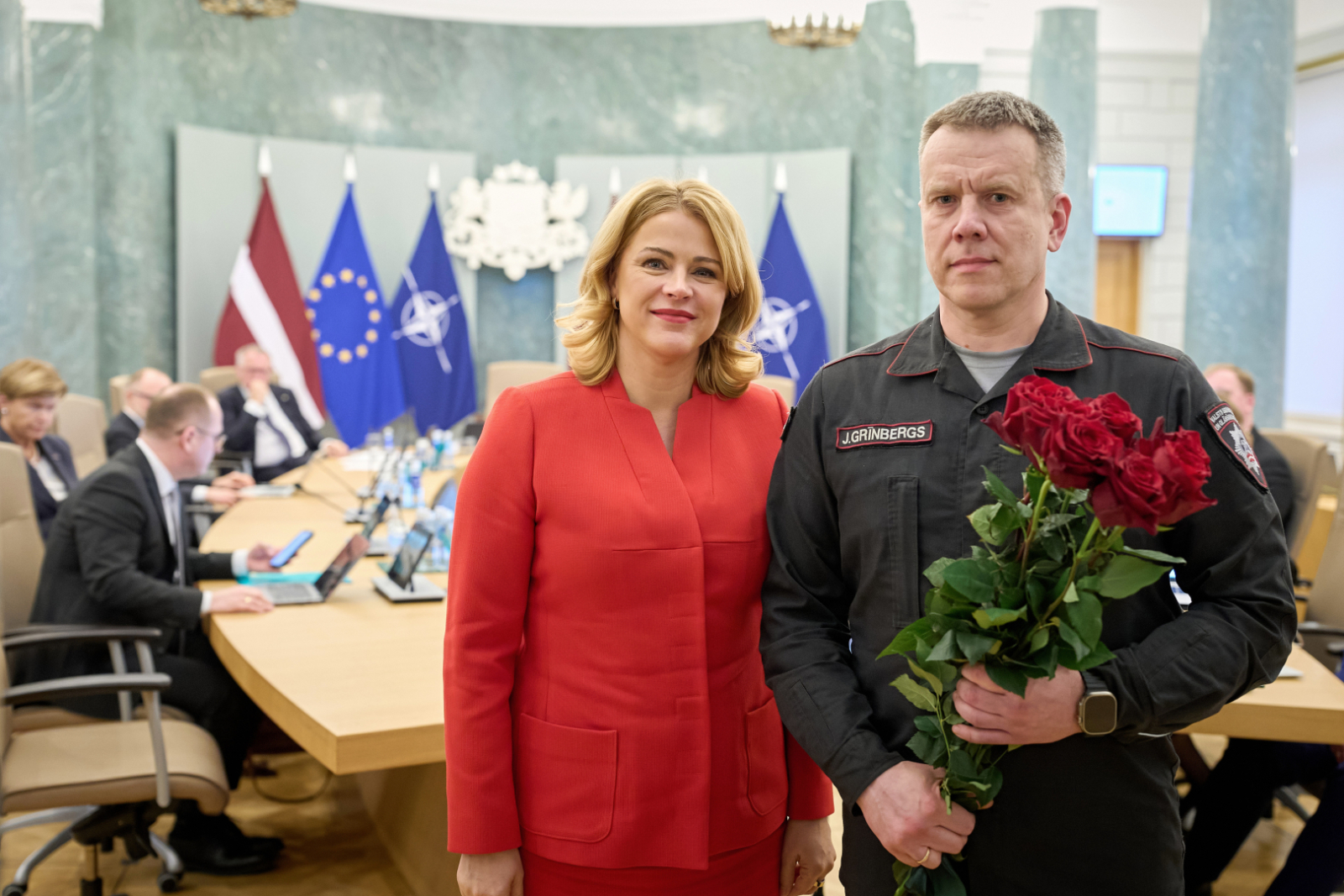 MK sēdē piešķir ģenerāļa pakāpi