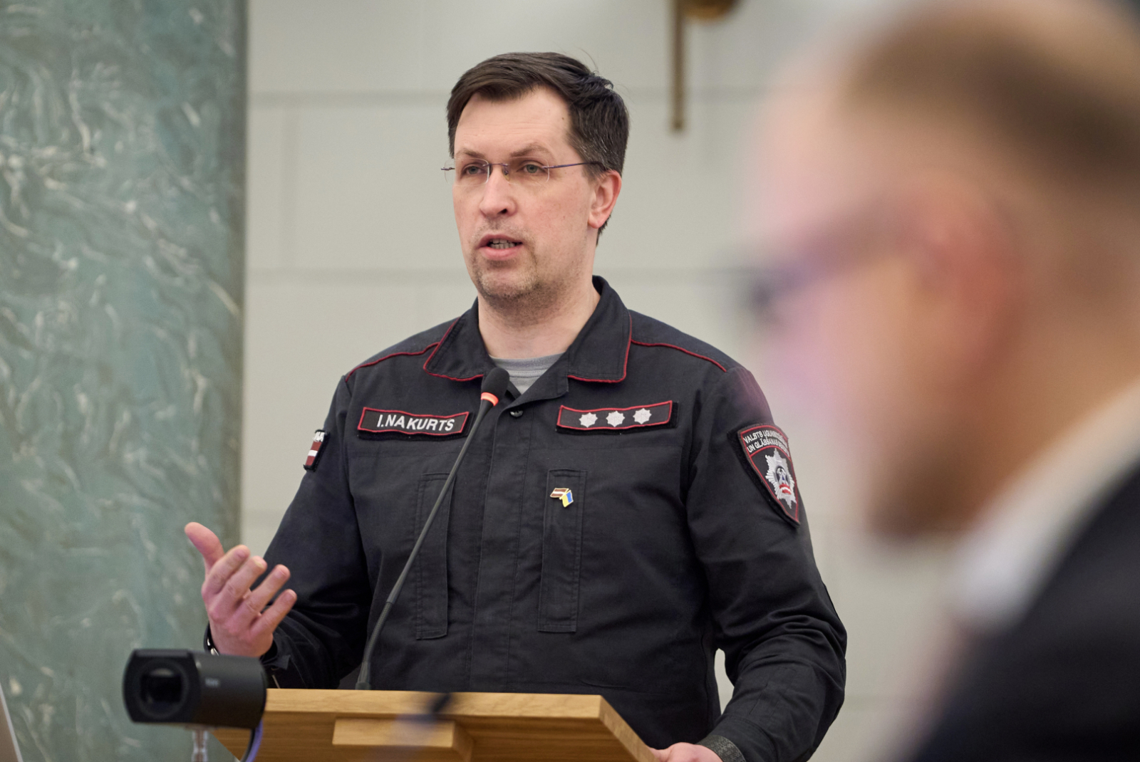 MK sēdē piešķir ģenerāļa pakāpi