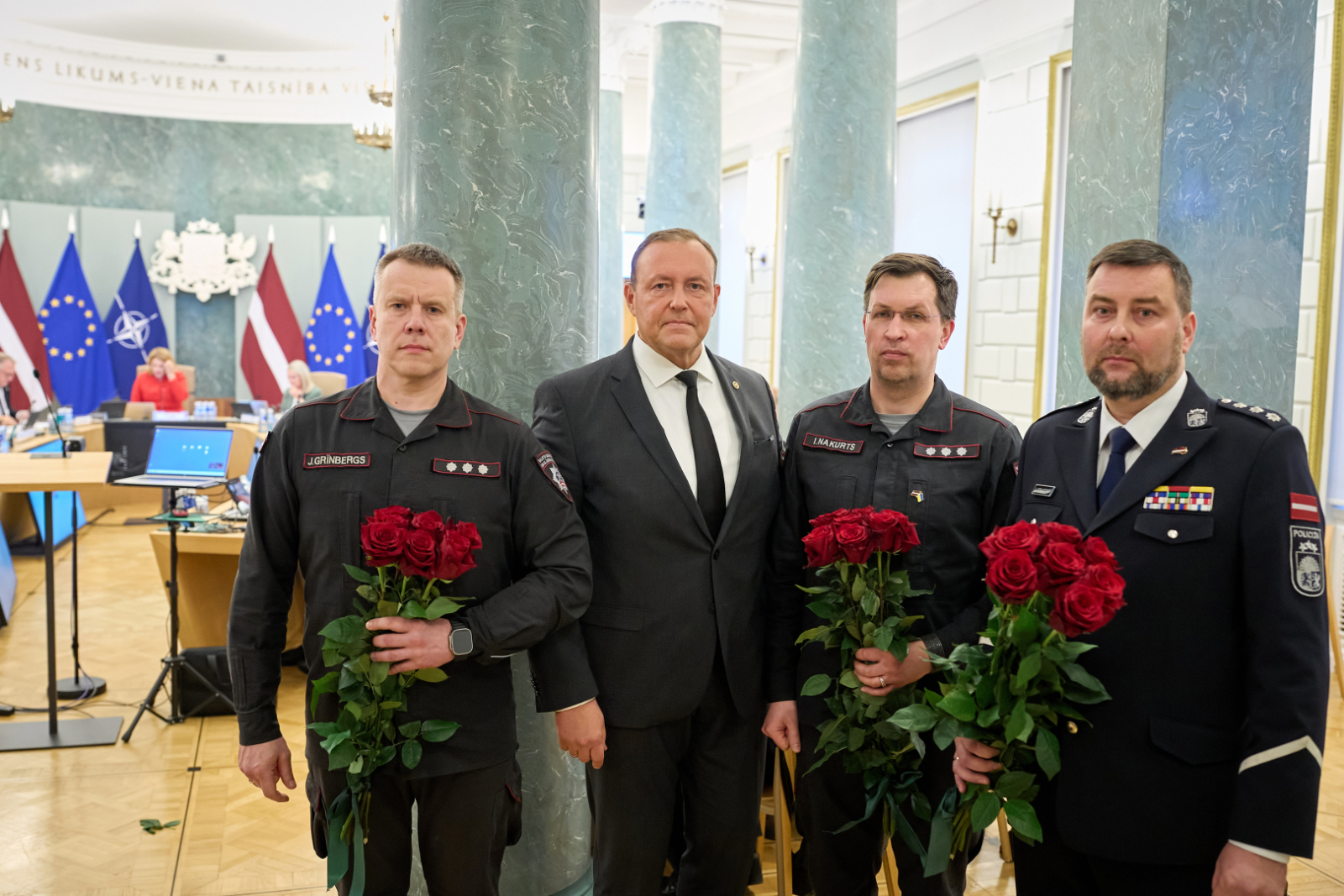 MK sēdē piešķir ģenerāļa pakāpi