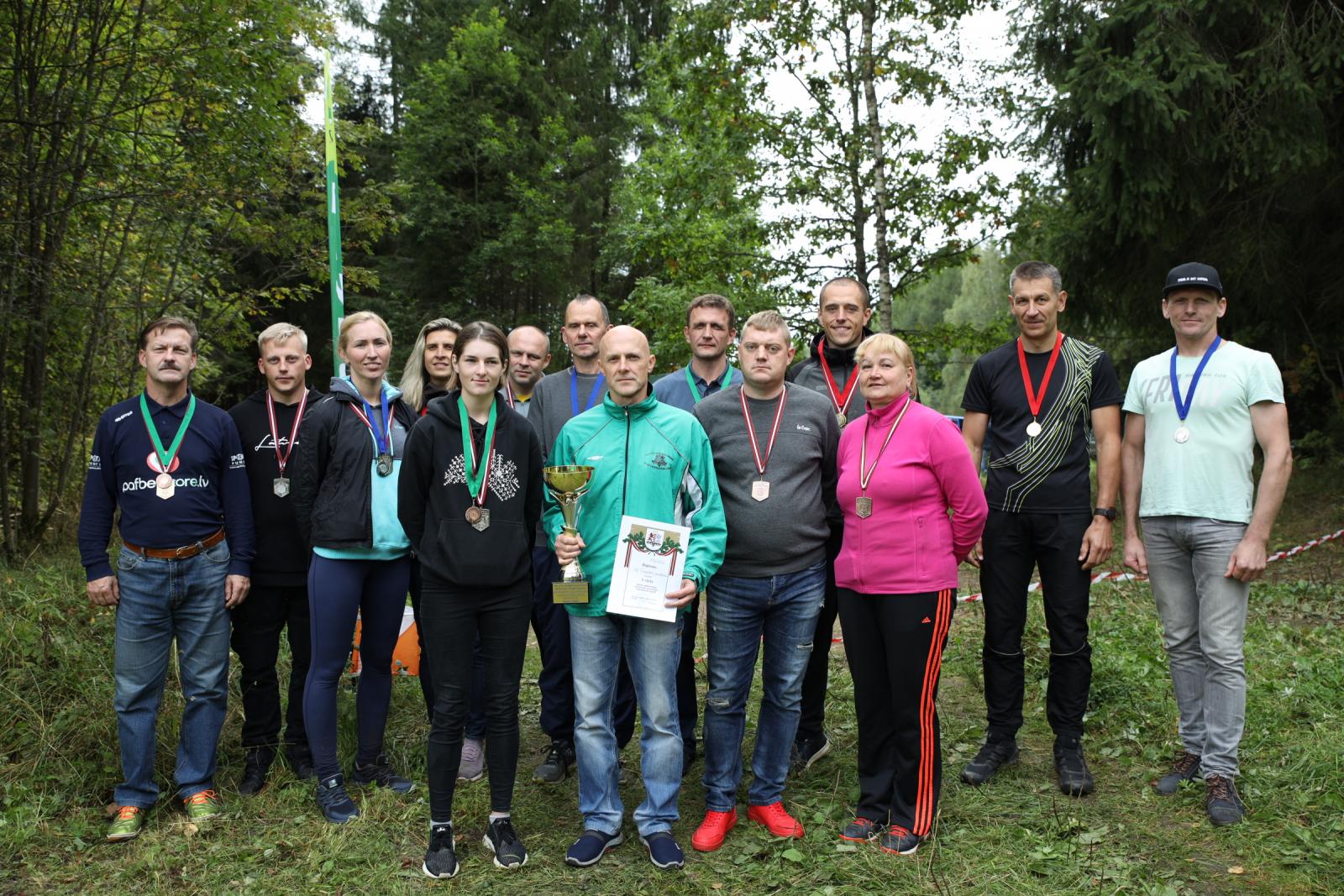 Iekšlietu ministrijas atklātais čempionāts orientēšanās sportā