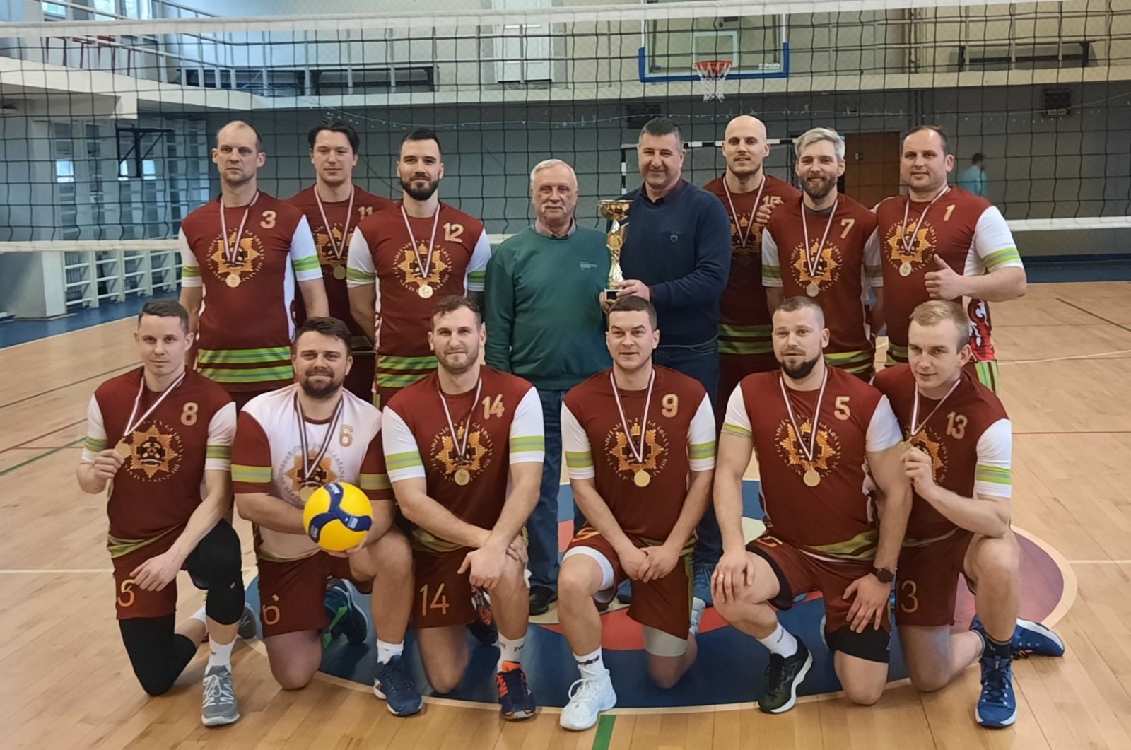 Iekšlietu ministrijas čempionāta sacensībās volejbolā