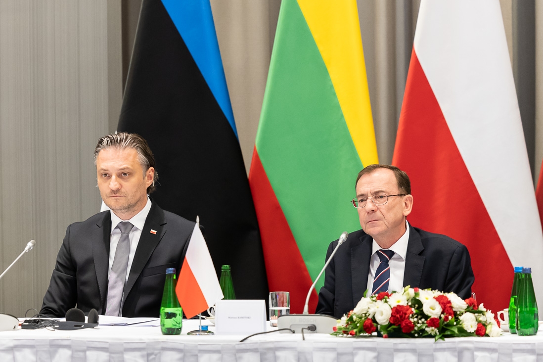 Baltijas valstu un Polijas iekšlietu ministru sanāksme Varšavā 28.08.2023.