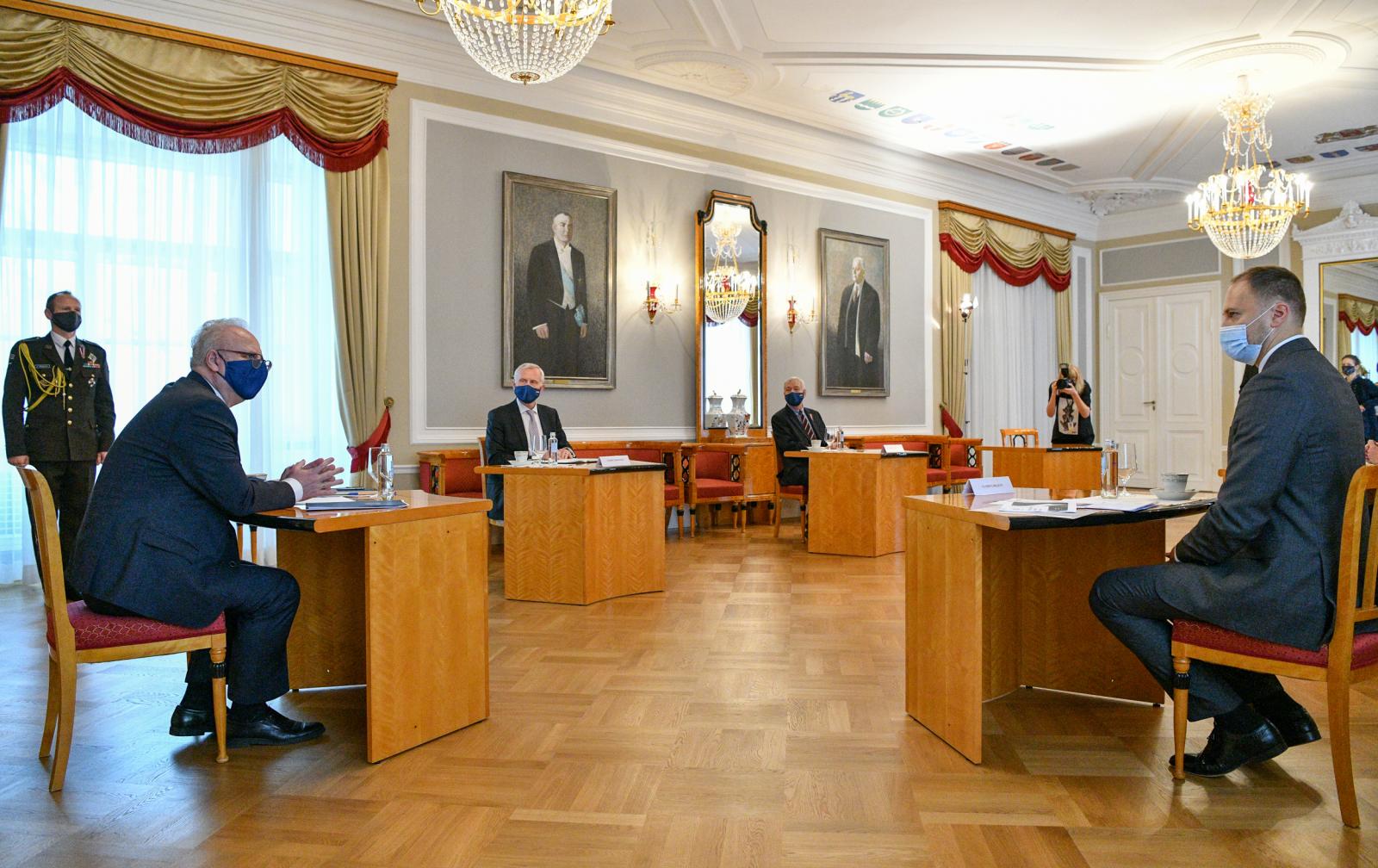 iekšlietu ministrs tiekas ar valsts prezidentu