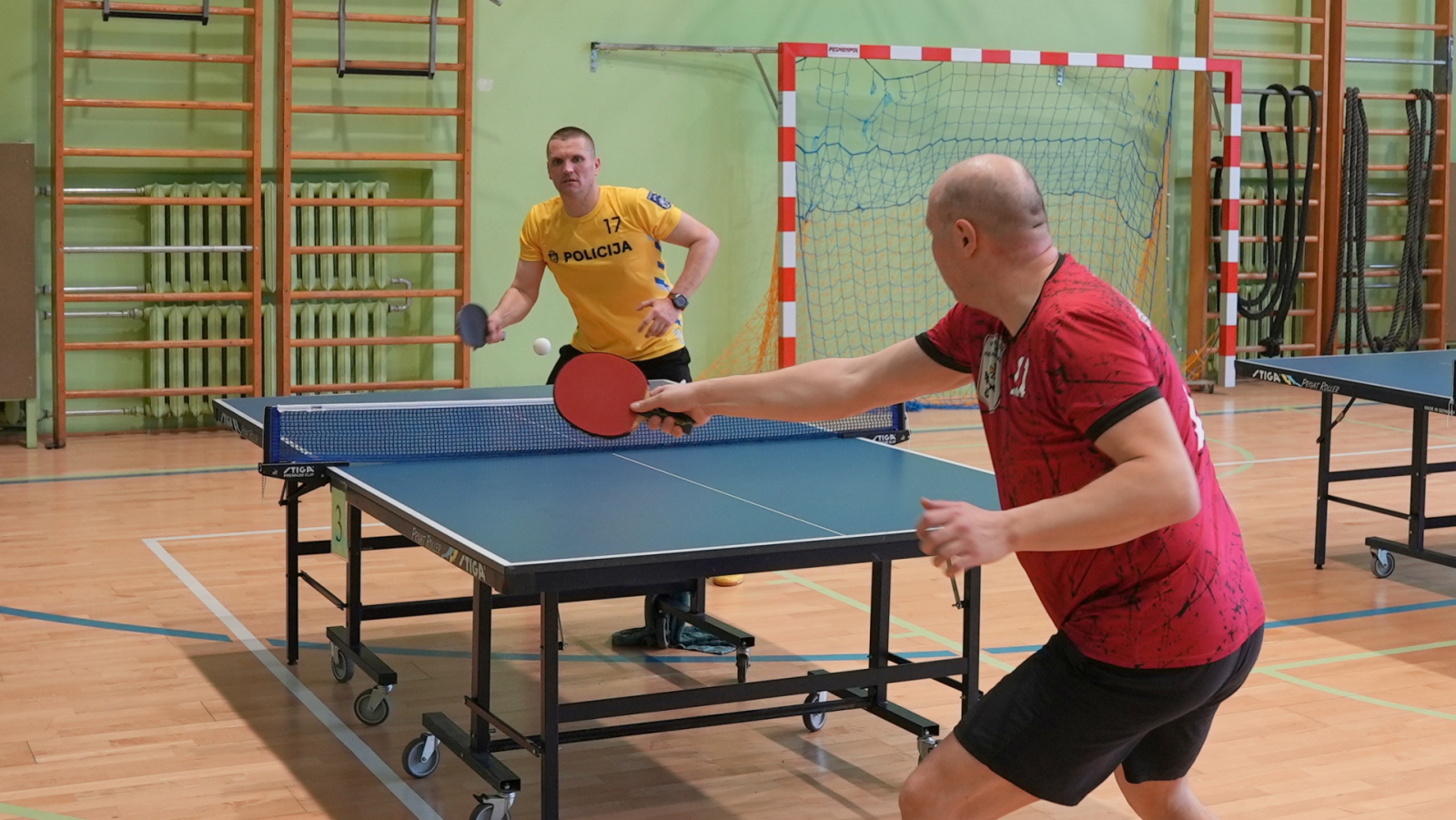 Iekšlietu ministrijas čempionāta sacensības galda tenisā 