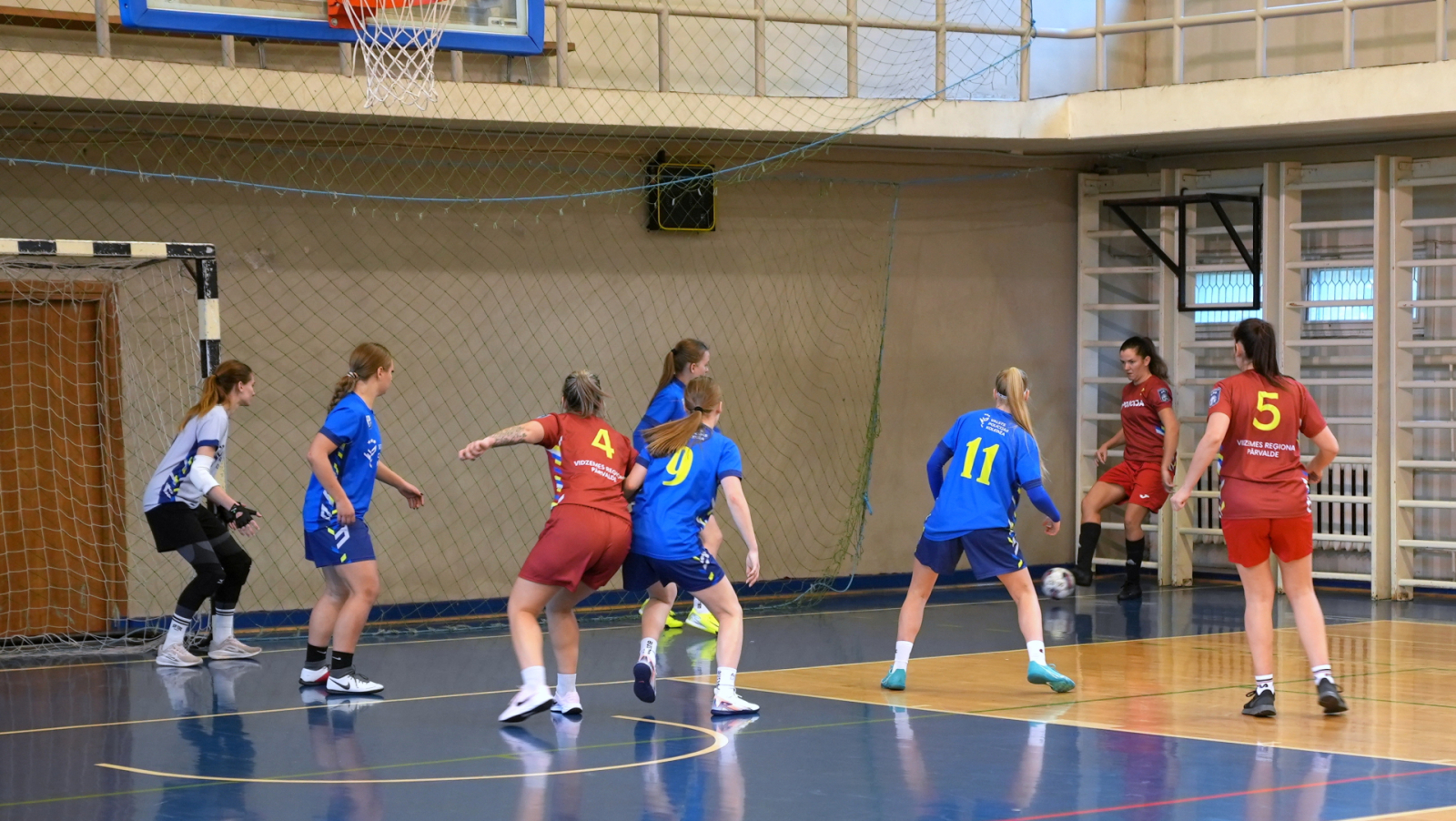 Iekšlietu ministrijas atklātā čempionāta sacensības telpu futbolā sievietēm