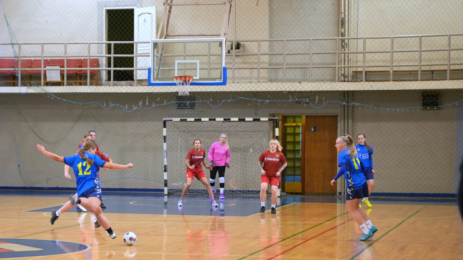 Iekšlietu ministrijas atklātā čempionāta sacensības telpu futbolā sievietēm