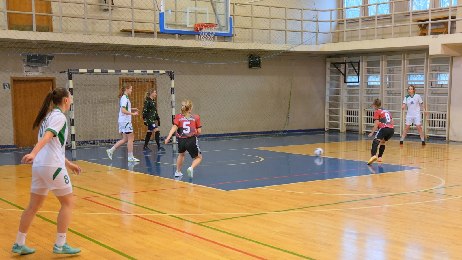 Iekšlietu ministrijas atklātā čempionāta sacensības telpu futbolā sievietēm