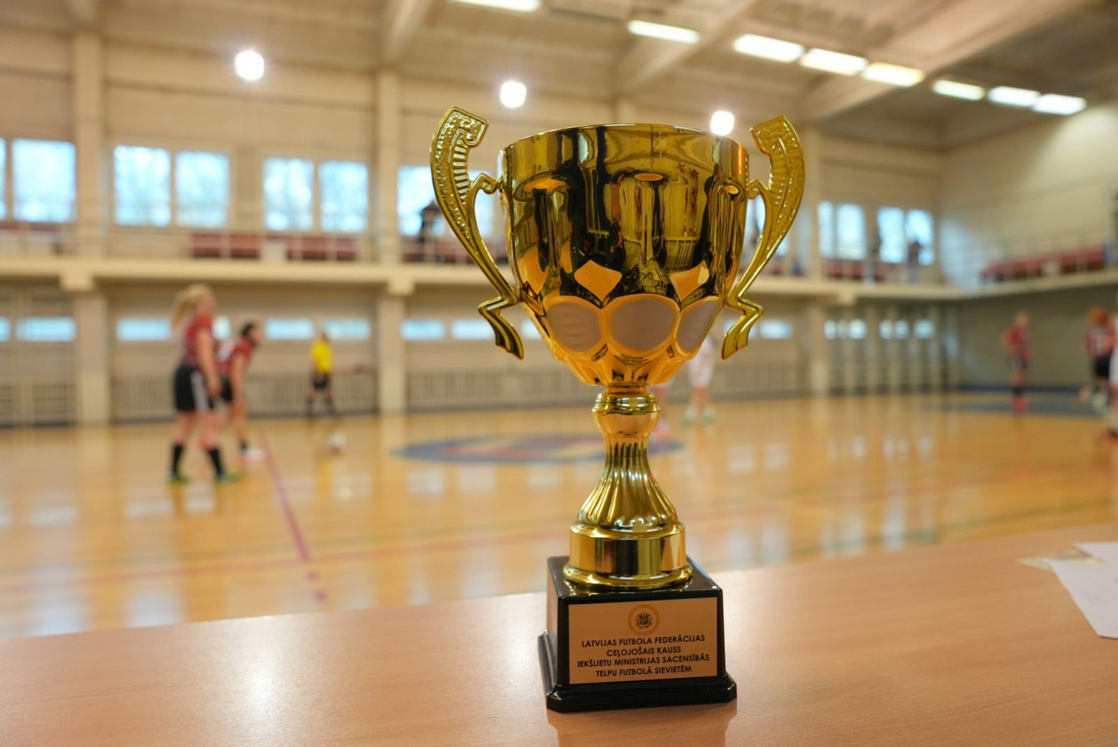 Iekšlietu ministrijas atklātā čempionāta sacensības telpu futbolā sievietēm