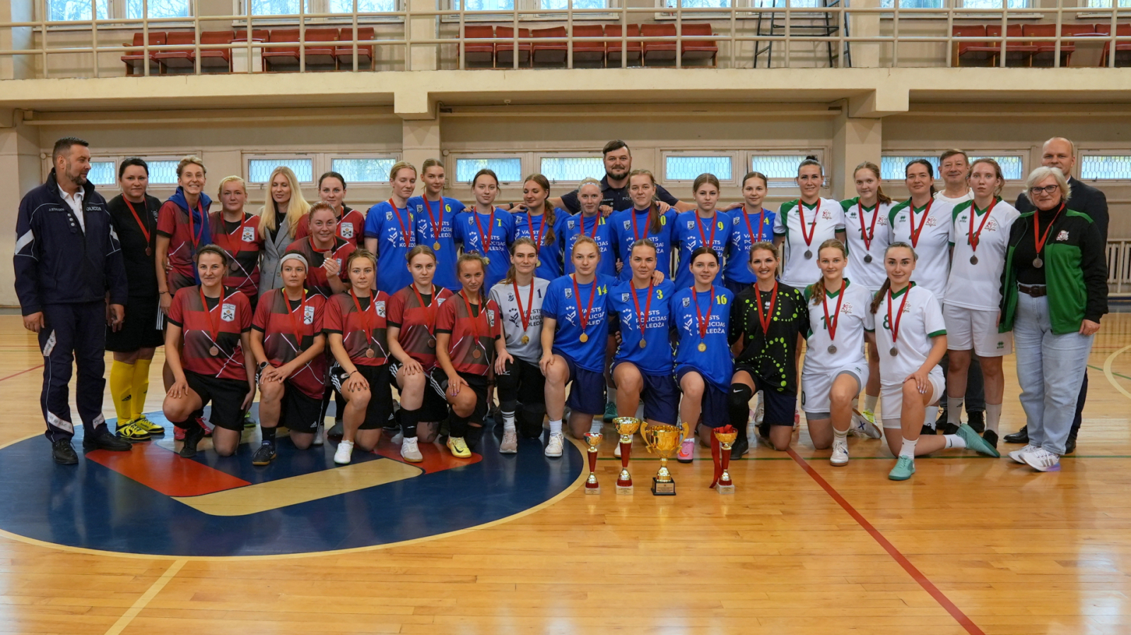 Iekšlietu ministrijas atklātā čempionāta sacensības telpu futbolā sievietēm