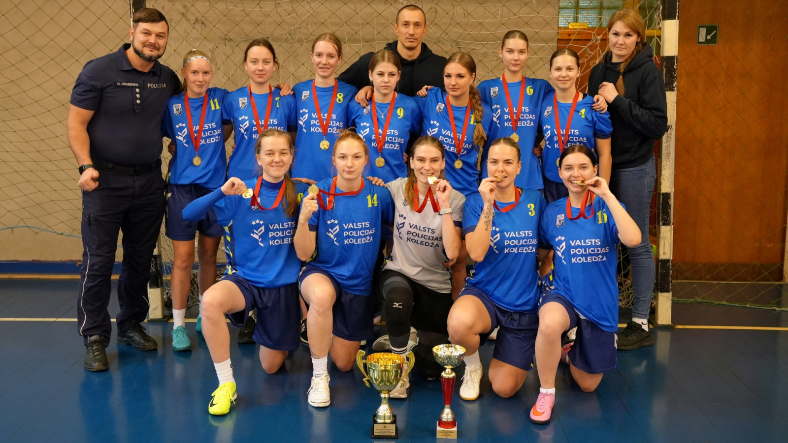 Iekšlietu ministrijas atklātā čempionāta sacensības telpu futbolā sievietēm