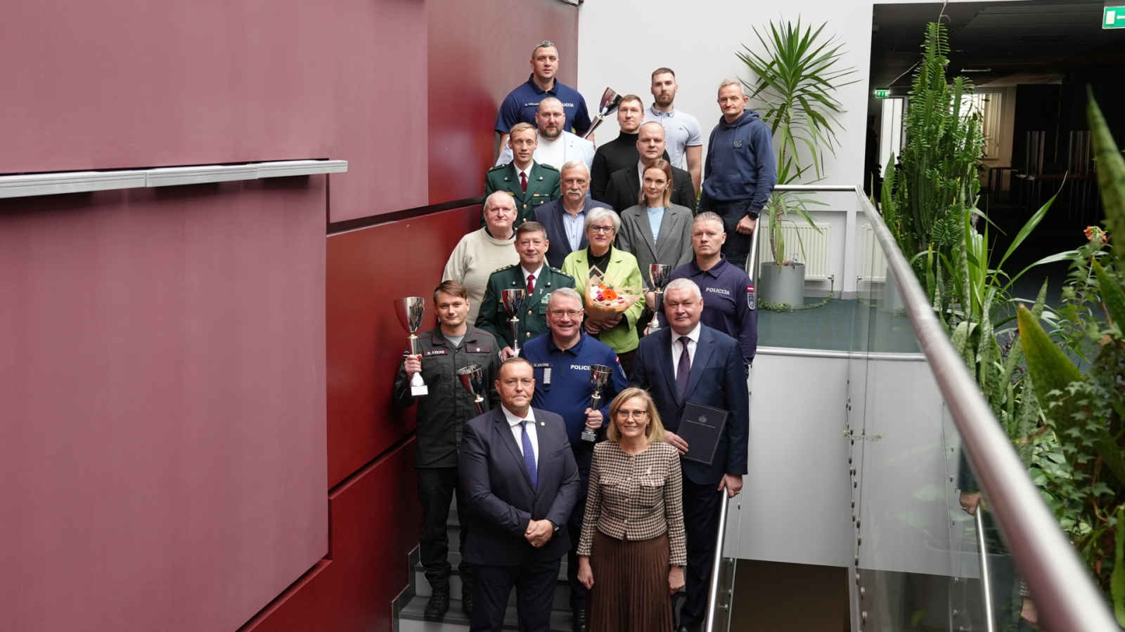 Iekšlietu nozares sporta čempionātu laureātu apbalvošana