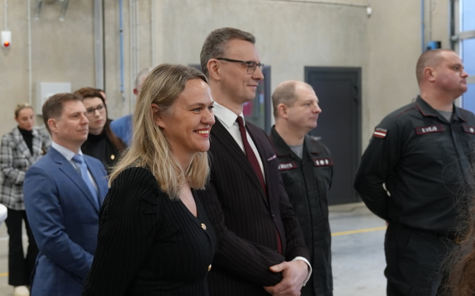 Katastrofu pārvaldības centra atklāšana Liepājā