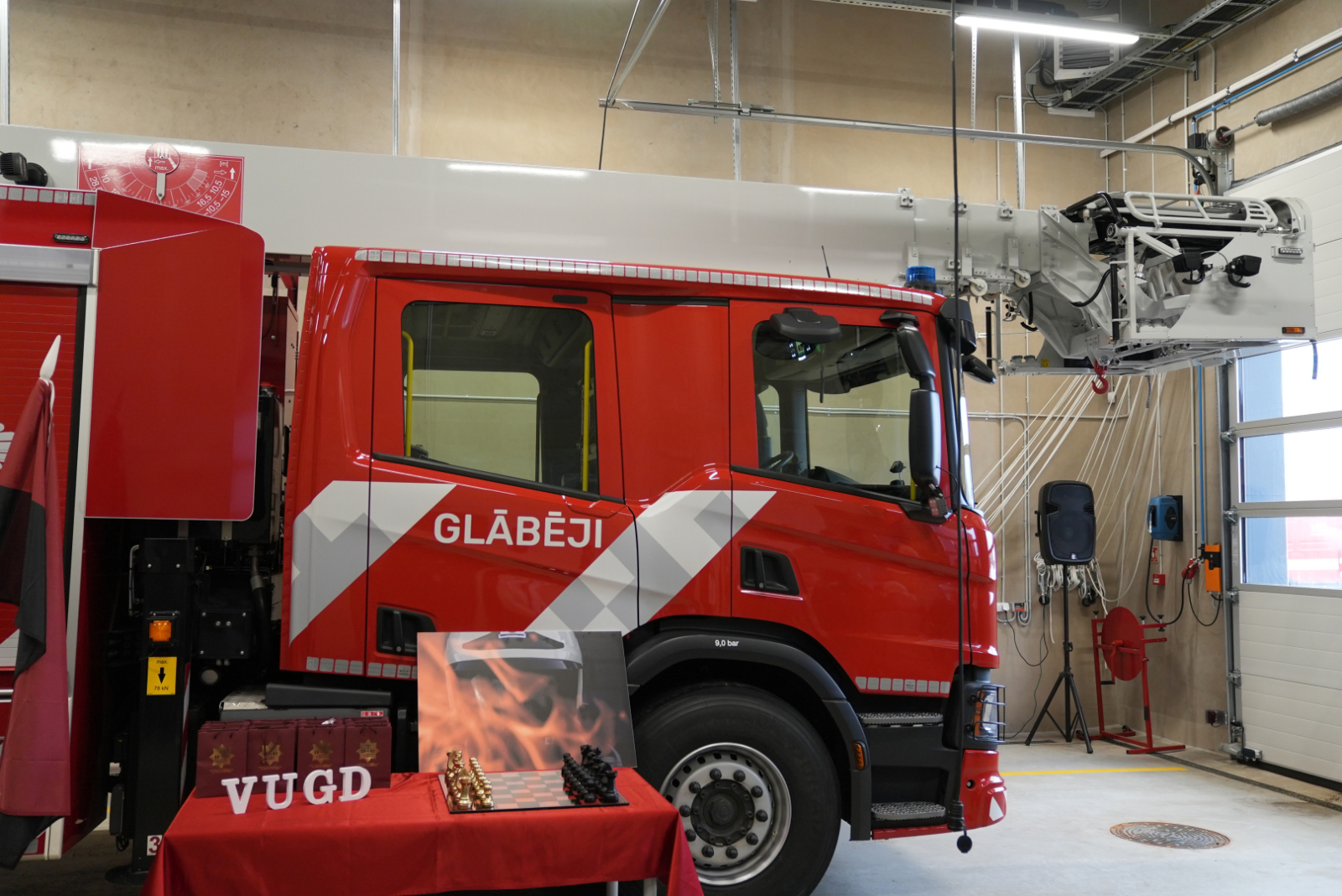 Katastrofu pārvaldības centra atklāšana Alsungā