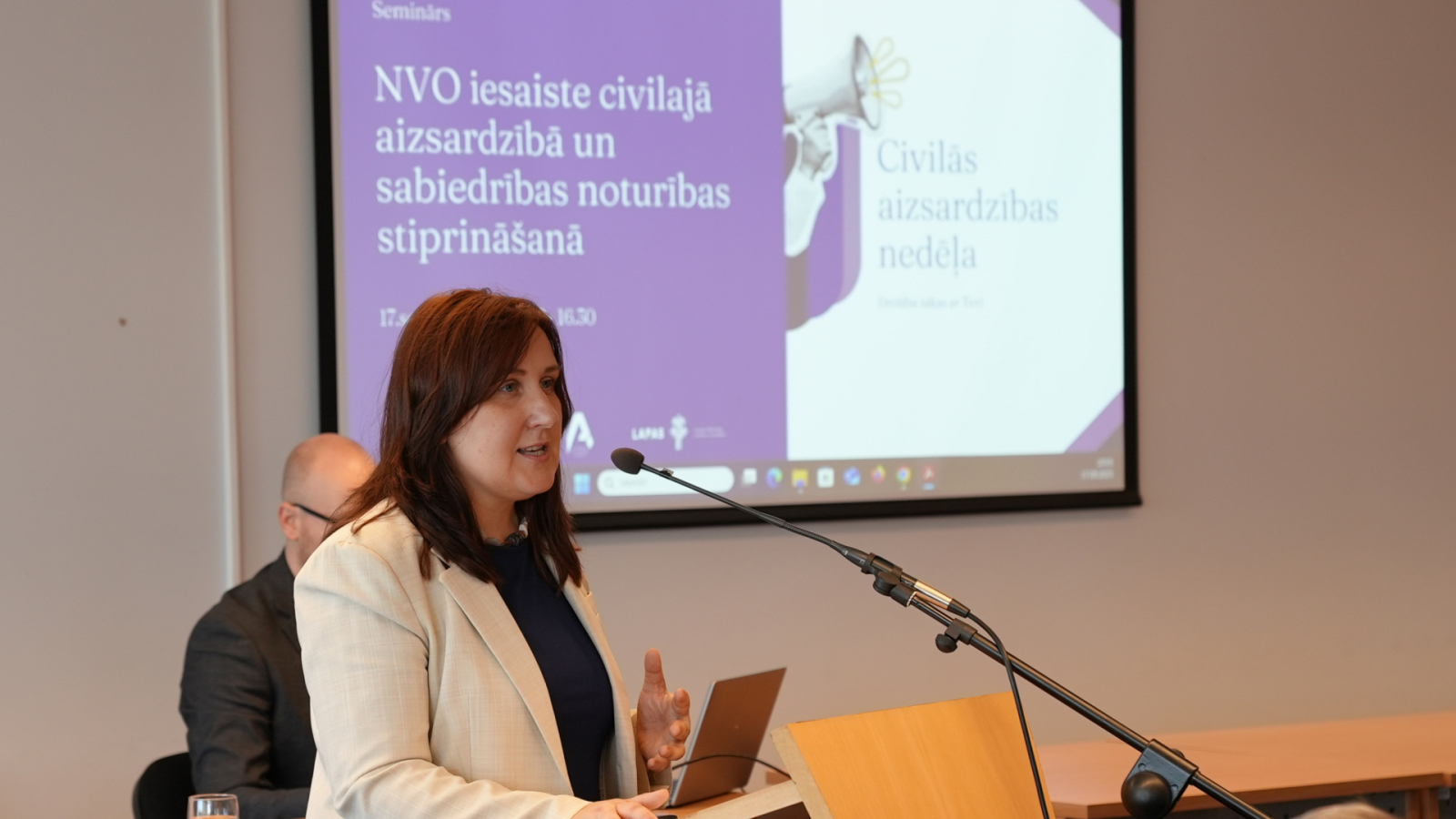 Seminārs Iekšlietu ministrijā - NVO iesaiste civilajā aizsardzībā un sabiedrības noturības stiprināšanā