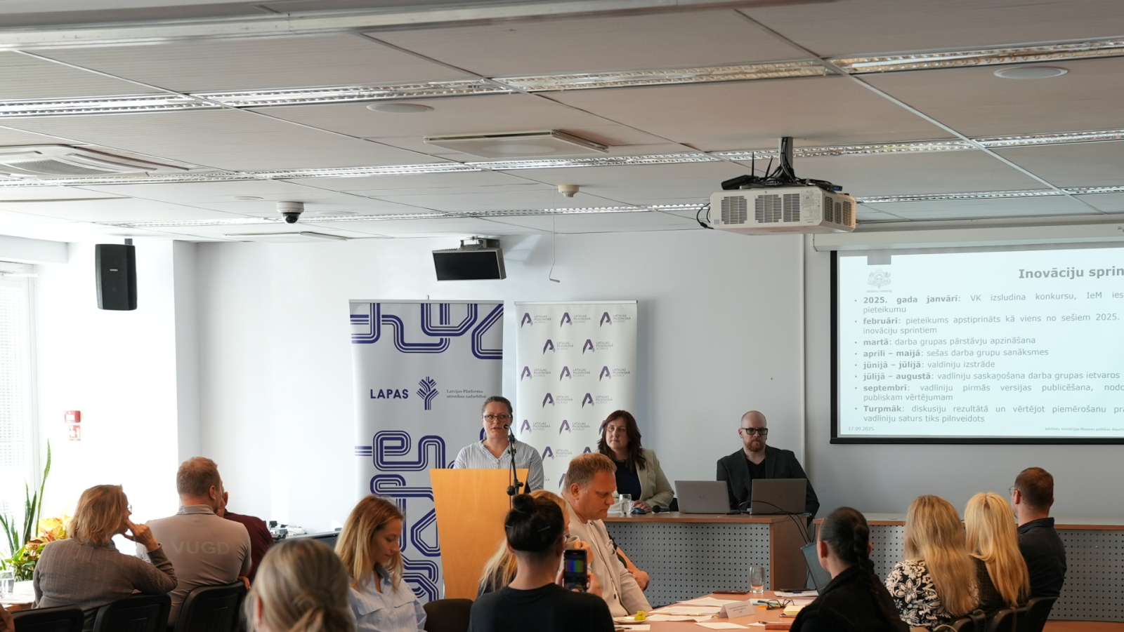 Seminārs Iekšlietu ministrijā - NVO iesaiste civilajā aizsardzībā un sabiedrības noturības stiprināšanā