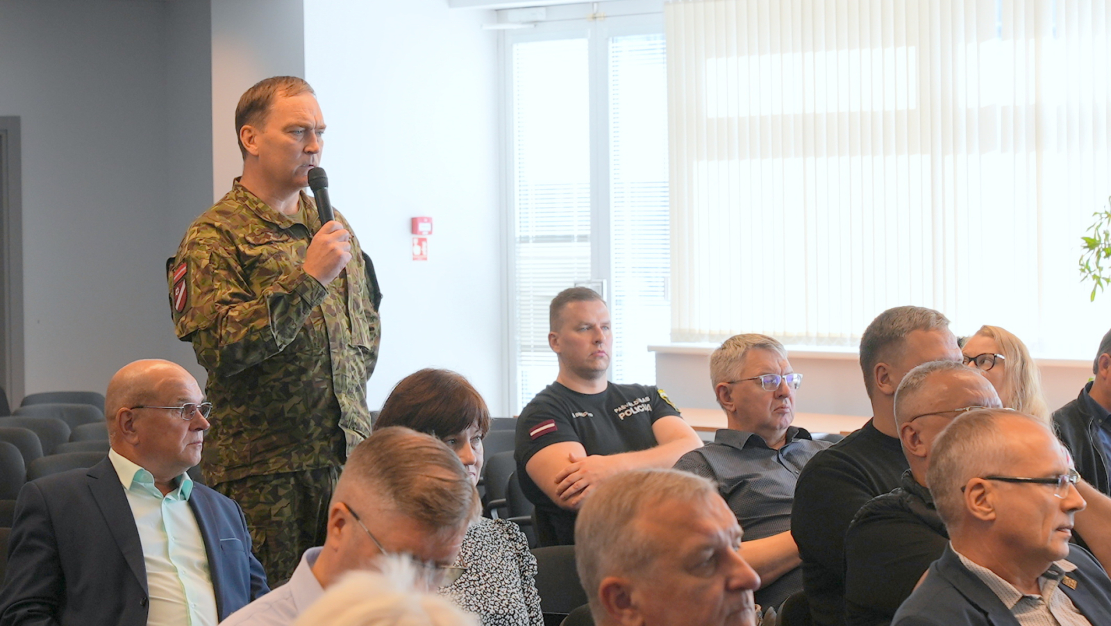 Seminārs pašvaldību pārstāvjiem par civilo aizsardzību 2025. gada 18. septembrī