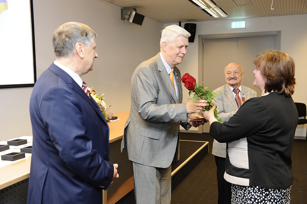 Čornobiļas AES seku likvidēšanas dalībnieku godināšana