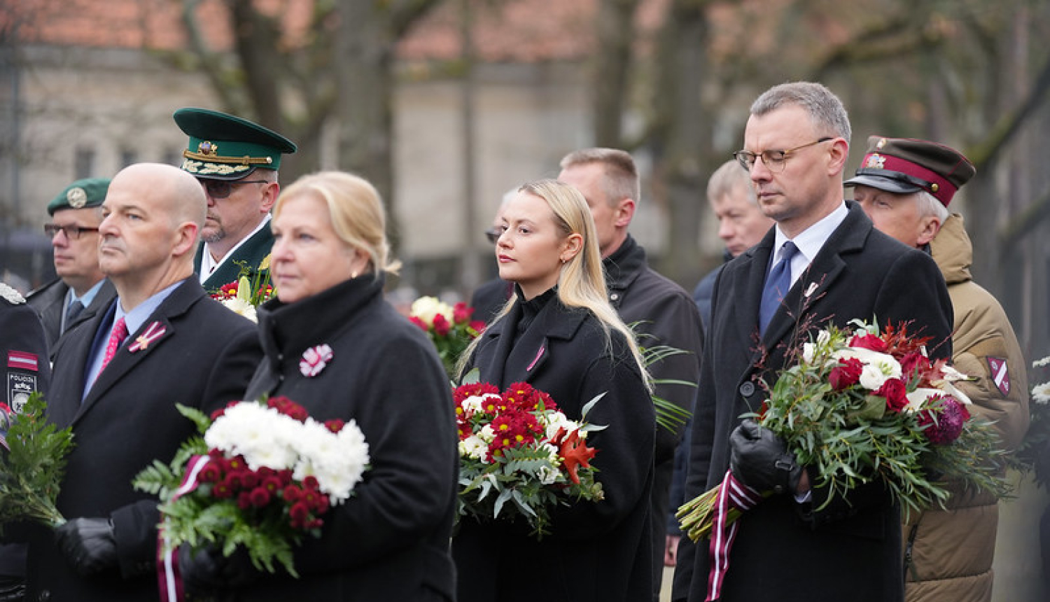 Lāčplēša diena Rīgas Brāļu kapos