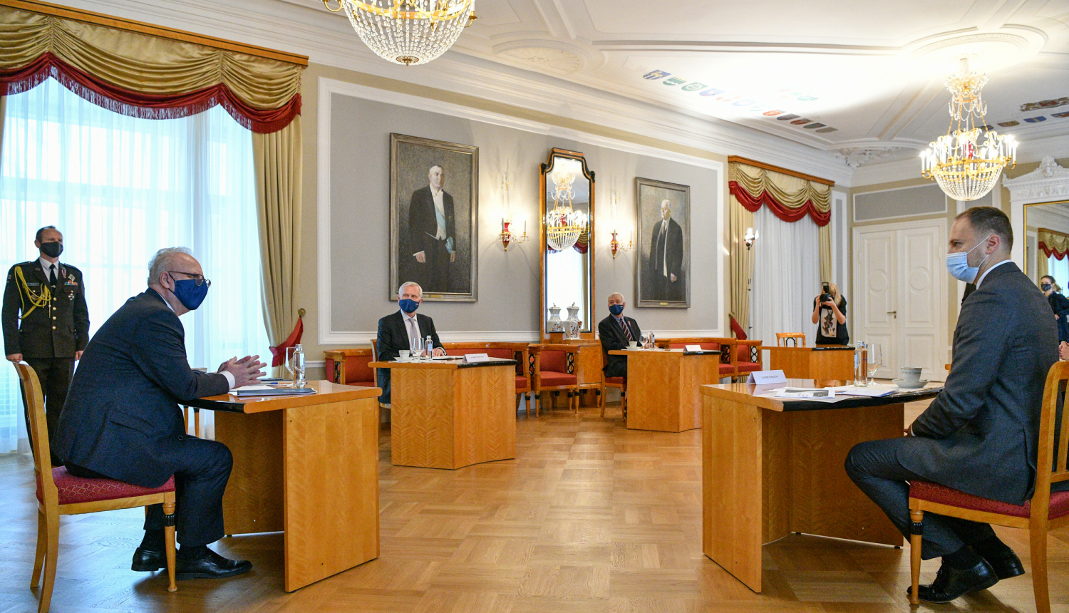 iekšlietu ministrs tiekas ar valsts prezidentu