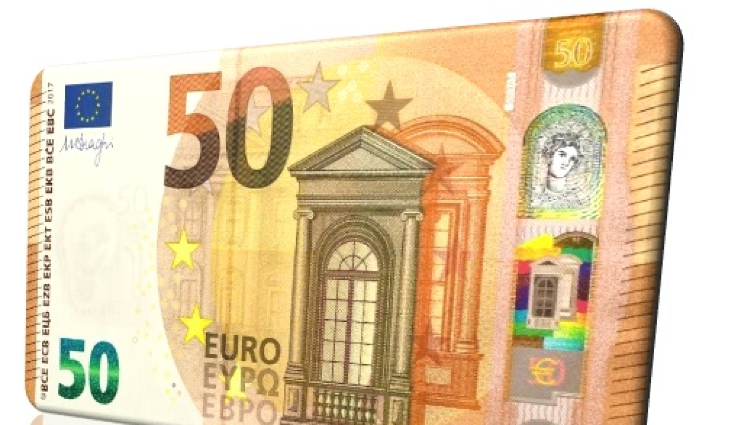 50 eiro banknote