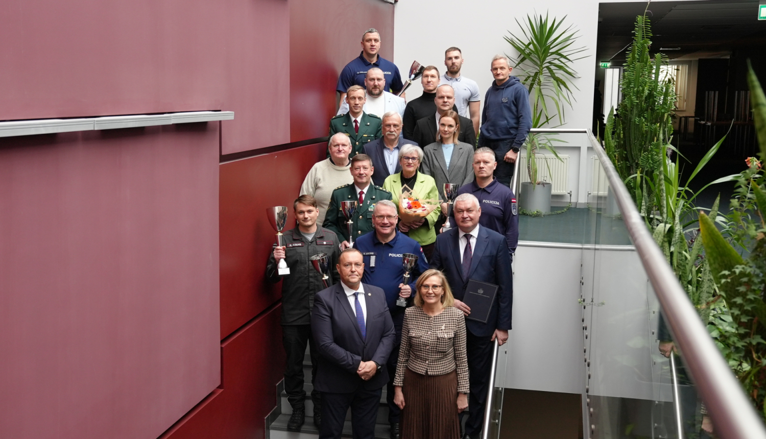 Iekšlietu nozares sporta čempionātu laureāti 2025